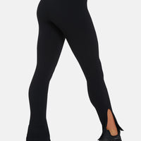 Leggings Serenity Gerippte Bell-Sportleggings