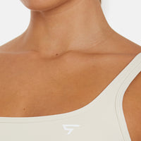 Top Wave – Sport-Crop-Top mit Doppelträgern