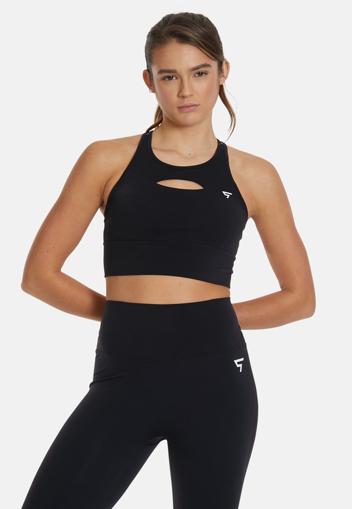 Tops Brisk High Neck Sport Top - Squatproof