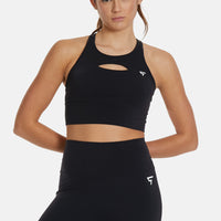 Tops Brisk High Neck Sport Top - Squatproof