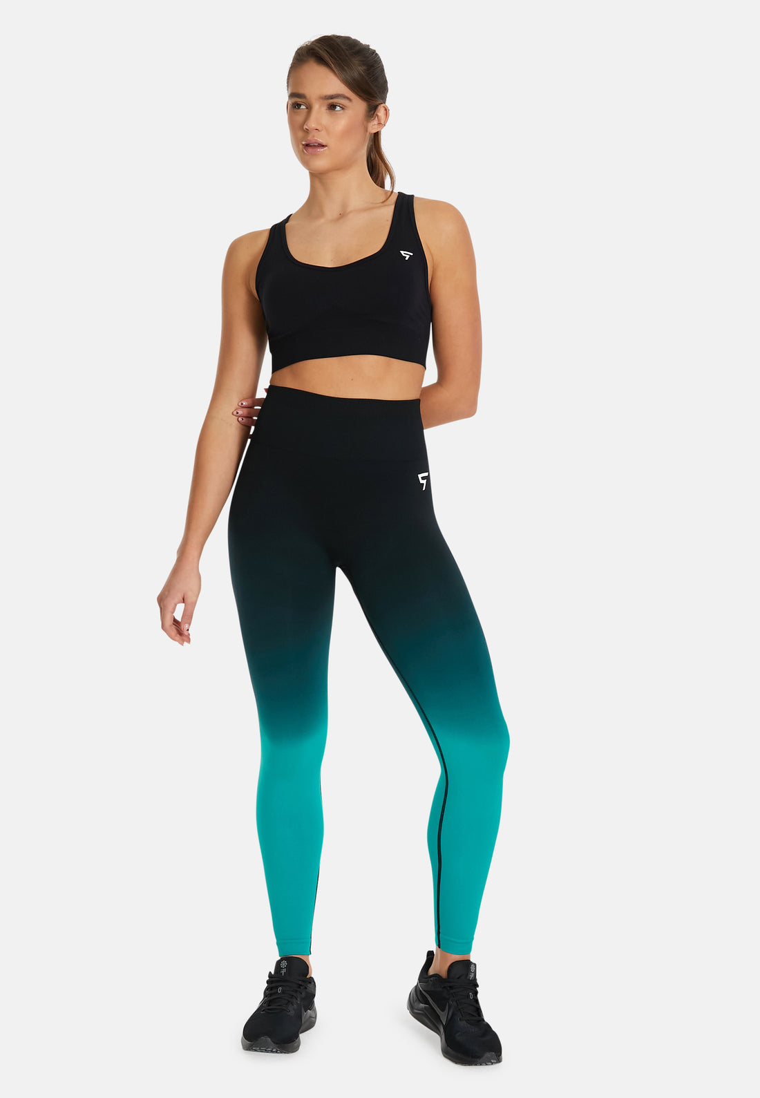 Leggings Melange High Waist Sport Leggings - Squatproof