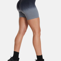 Shorts Melange High Waist Sport Shorts - Squatproof