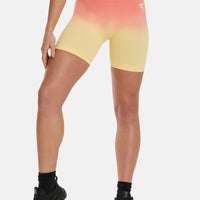 Shorts Melange High Waist Sport Shorts - Squatproof