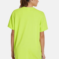 T-shirt met logo en mid-pump-hoes